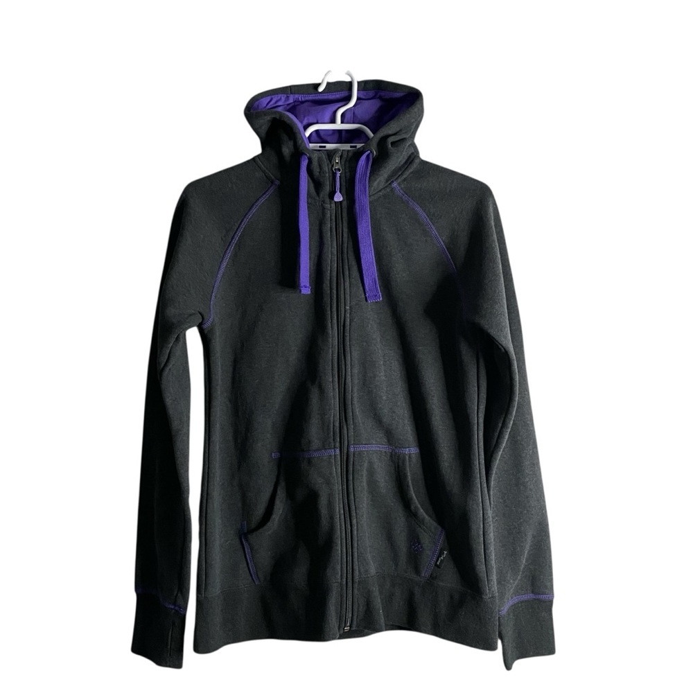 Denver Hayes Women's Gray Full Zip Sweatshirt Hoodie Jacket